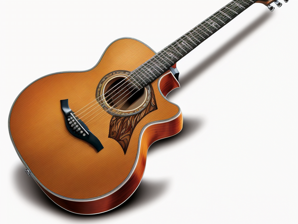 Florentine cutaway guitar